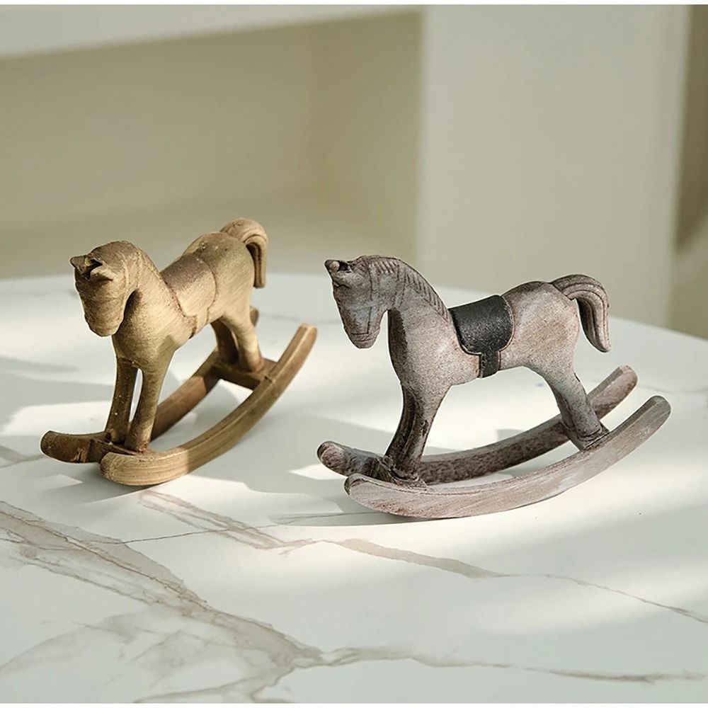 Cheval à Bascule en Bois au De - Art Craft Horse avis et prix