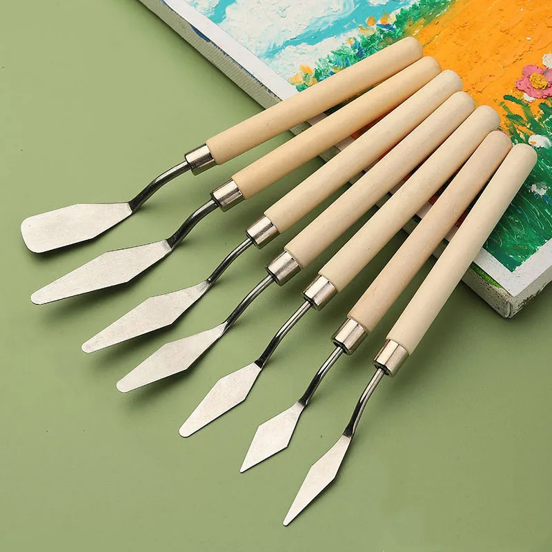 Lot de 1/2 spatules à peinture - Painting Knife Palette avis et prix