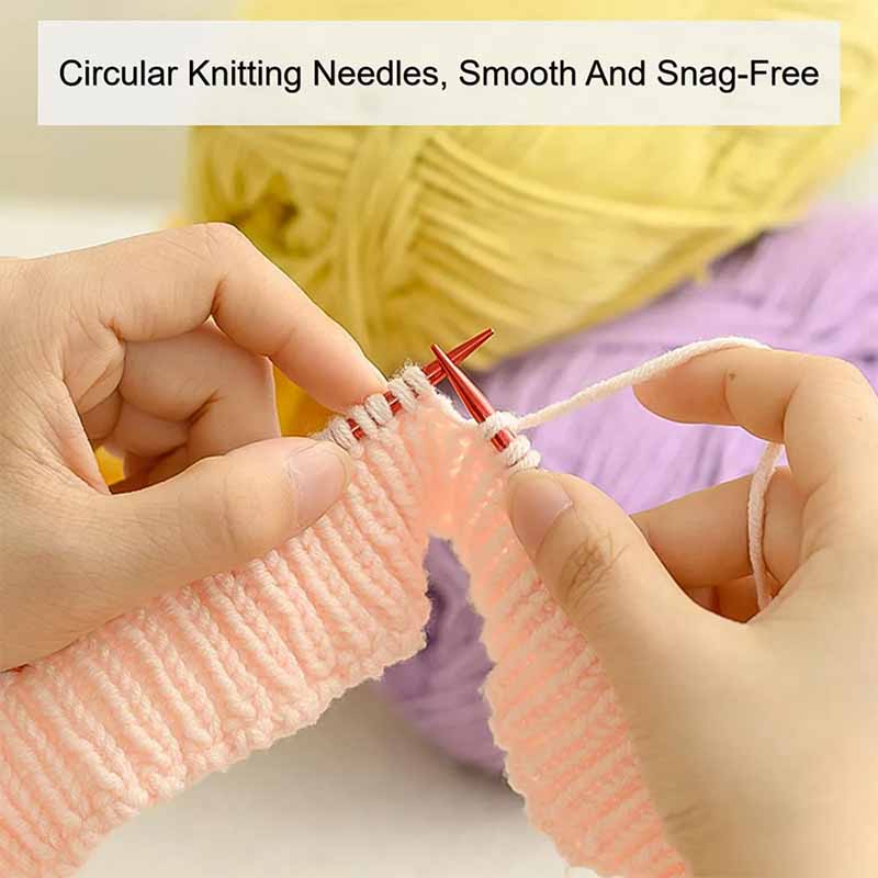 Ensemble de 25 aiguilles à tri - Knitting Needle Circular avis et prix
