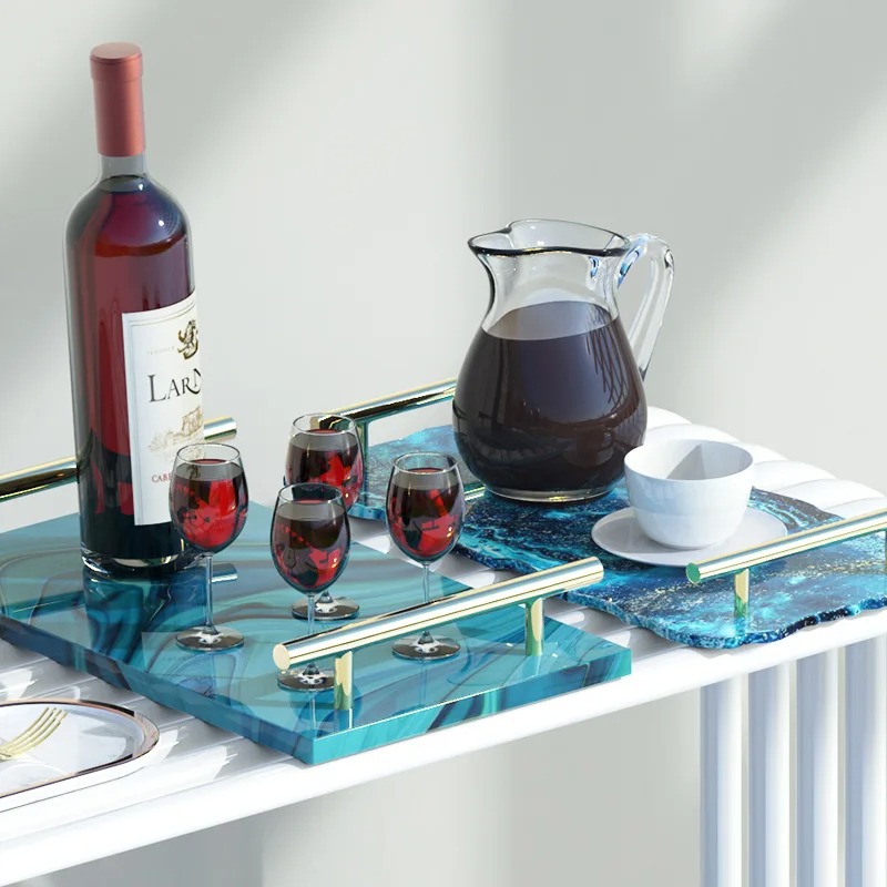 Plateau en résine époxy, moule - Art Craft Website avis et prix