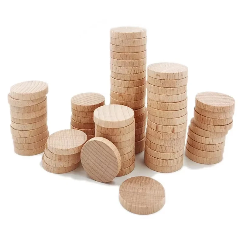 Disque de pièces rondes en boi - Art Craft Website avis et prix
