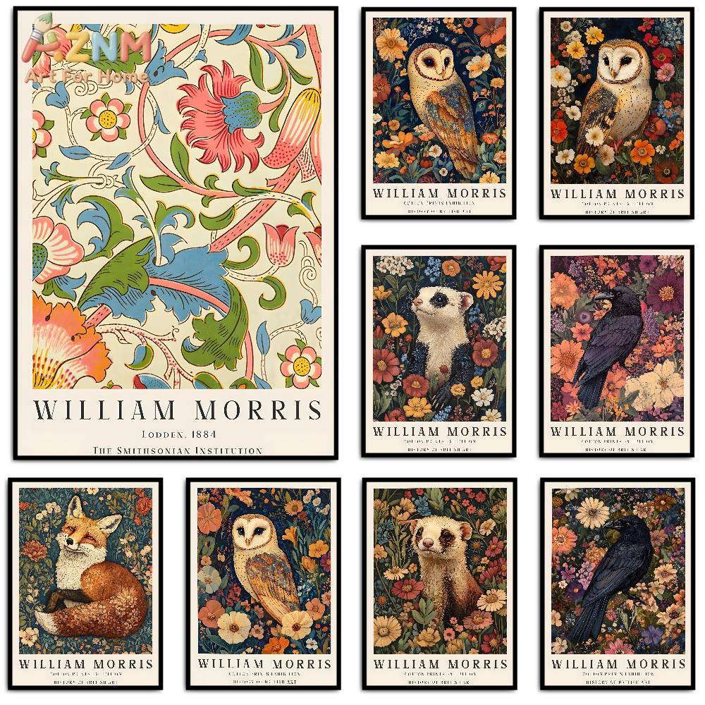 AZNM William Morris – toile mu - Art Craft William Morris avis et prix