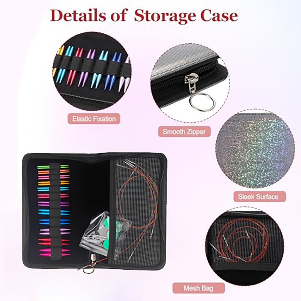Lot de 12 paires d'aiguilles c - Knitting Needle Circular avis et prix