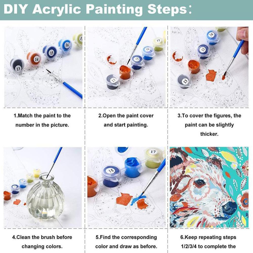 Kit de peinture par numéros DI - Art Craft And Cloth avis et prix