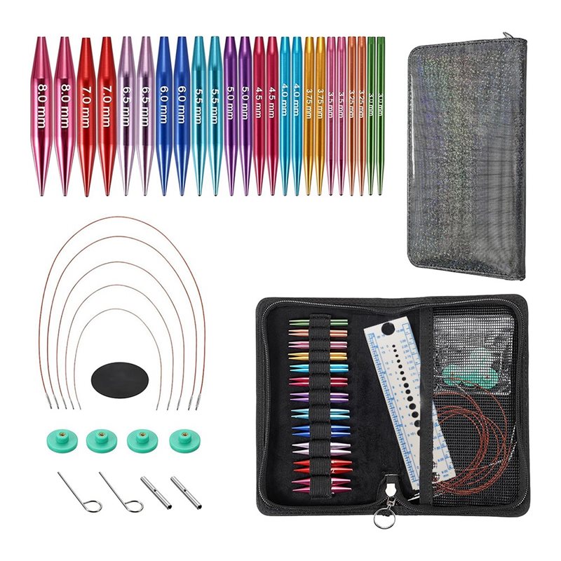 Ensemble d'aiguilles à tricote - Knitting Needle Circular avis et prix